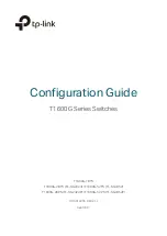 TP-Link TL-SG2424 Configuration Manual предпросмотр