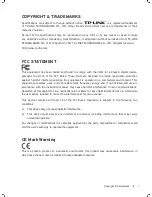 Preview for 3 page of TP-Link TL-SL2210WEB User Manual