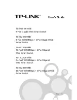 Preview for 1 page of TP-Link TL- SL2428WEB User Manual