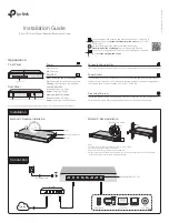 Предварительный просмотр 1 страницы TP-Link TL-SX1008 V1 Installation Manual