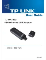 Предварительный просмотр 1 страницы TP-Link TL-WN320G User Manual