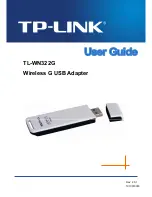 Preview for 1 page of TP-Link TL-WN322G User Manual