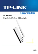 Preview for 1 page of TP-Link TL-WN422G User Manual