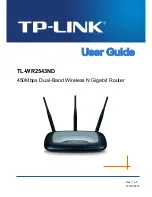 Preview for 1 page of TP-Link TL-WR2543ND User Manual