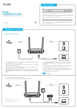 TP-Link TL-WR843N Quick Installation Manual preview