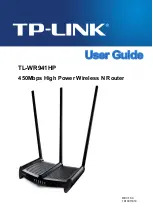 TP-Link TL-WR941HP User Manual предпросмотр