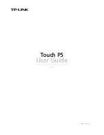 Preview for 1 page of TP-Link Touch P5 AC1900 User Manual