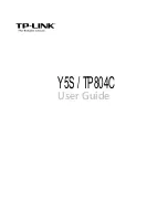 TP-Link TP804C User Manual preview
