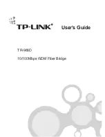 Preview for 1 page of TP-Link TR-966D User Manual