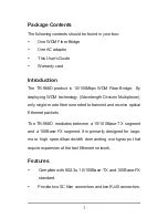 Preview for 3 page of TP-Link TR-966D User Manual