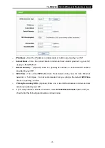 Предварительный просмотр 36 страницы TP-Link TW-MR3220 User Manual
