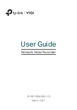 TP-Link VIGI NVR1016H User Manual preview