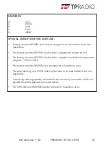 Preview for 15 page of TP Radio Thor 1 TP9000EX Basic User'S Manual