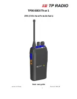 Preview for 1 page of TP Radio TP9000EX Thor 1 Basic User'S Manual