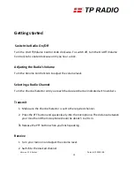 Preview for 10 page of TP Radio TP9000EX Thor 1 Basic User'S Manual