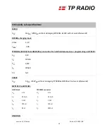 Preview for 14 page of TP Radio TP9000EX Thor 1 Basic User'S Manual