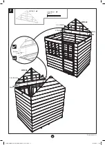 Preview for 11 page of TP Toys active fun Hideaway House Instructions For Assembly, Maintenance And Safe Use