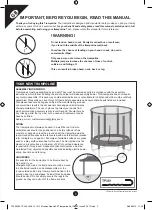 Preview for 2 page of TP Toys active fun TP Series Instructions For Assembly Maintenance And Use