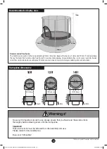 Preview for 19 page of TP Active Fun TP211 Instructions For Assembly Maintenance And Use