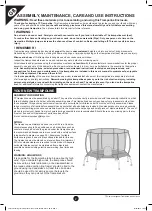 Preview for 2 page of TP active fun TP226 Instructions For Assembly Maintenance And Use