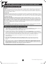 Preview for 10 page of TP active fun TP226 Instructions For Assembly Maintenance And Use