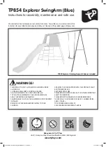 Preview for 1 page of TP Explorer SwingArm Instructions For Assembly, Maintenance And Safe Use