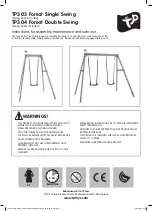 Preview for 1 page of TP Forest Double Swing TP304 Instructions For Assembly, Maintenance And Safe Use