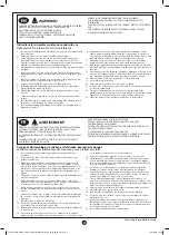 Preview for 2 page of TP Forest Double Swing TP304 Instructions For Assembly, Maintenance And Safe Use