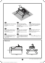 Предварительный просмотр 7 страницы TP Splash and Play Wooden Picnic Table TP617 Instructions For Assembly, Maintenance And Safe Use