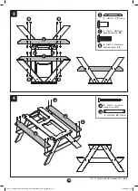 Preview for 10 page of TP Splash and Play Wooden Picnic Table TP617 Instructions For Assembly, Maintenance And Safe Use