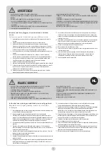 Preview for 4 page of TP TP679U Instructions For Assembly, Maintenance And Safe Use