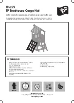 Preview for 1 page of TP Treehouse Cargo Net TP659 Instructions For Assembly, Maintenance And Safe Use