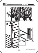 Предварительный просмотр 11 страницы TP Treehouse Wooden Panel Kit TP662 Instructions For Assembly, Maintenance And Safe Use