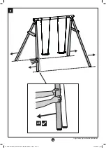 Preview for 14 page of TP Wooden Compact Triple Swing Set 812P Instructions For Assembly, Maintenance And Safe Use