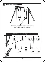 Preview for 16 page of TP Wooden Compact Triple Swing Set 812P Instructions For Assembly, Maintenance And Safe Use