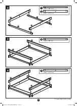 Preview for 9 page of TP Wooden Sandpit with Sun Canopy TP275 Instructions For Assembly, Maintenance And Safe Use