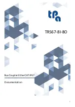 TPA TRS67-8I-8O Documentation предпросмотр