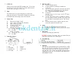 Preview for 2 page of TPC Amalgamator D-650 Quick Start Manual