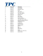 Preview for 11 page of TPC L700 Lucent Dental Light Operation And Service Manual