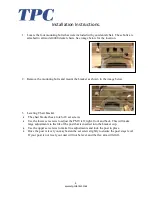 Preview for 27 page of TPC Laguna 2000 Installation Operation User Manual