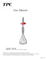 Предварительный просмотр 1 страницы TPC LED 55N User Manual