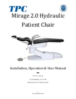 TPC Mirage 2.0 Hydraulic Installation Operation User Manual preview