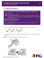 Preview for 4 page of TPG USB E1762 Quick Setup Manual