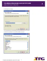Preview for 8 page of TPG USB E1762 Quick Setup Manual
