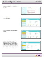 Предварительный просмотр 4 страницы TPG VR1600v Configuration Manual