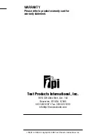 Preview for 36 page of TPI 183 Instruction Manual