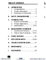 Предварительный просмотр 2 страницы TPI 265 Instruction Manual