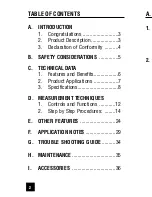 Preview for 2 page of TPI 270 Instruction Manual