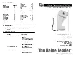 Preview for 1 page of TPI 370 Series Quick Start Manual