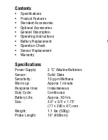 Preview for 2 page of TPI 720B User m Manual